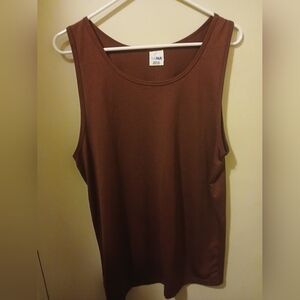 Women's Burgundy Tank Top